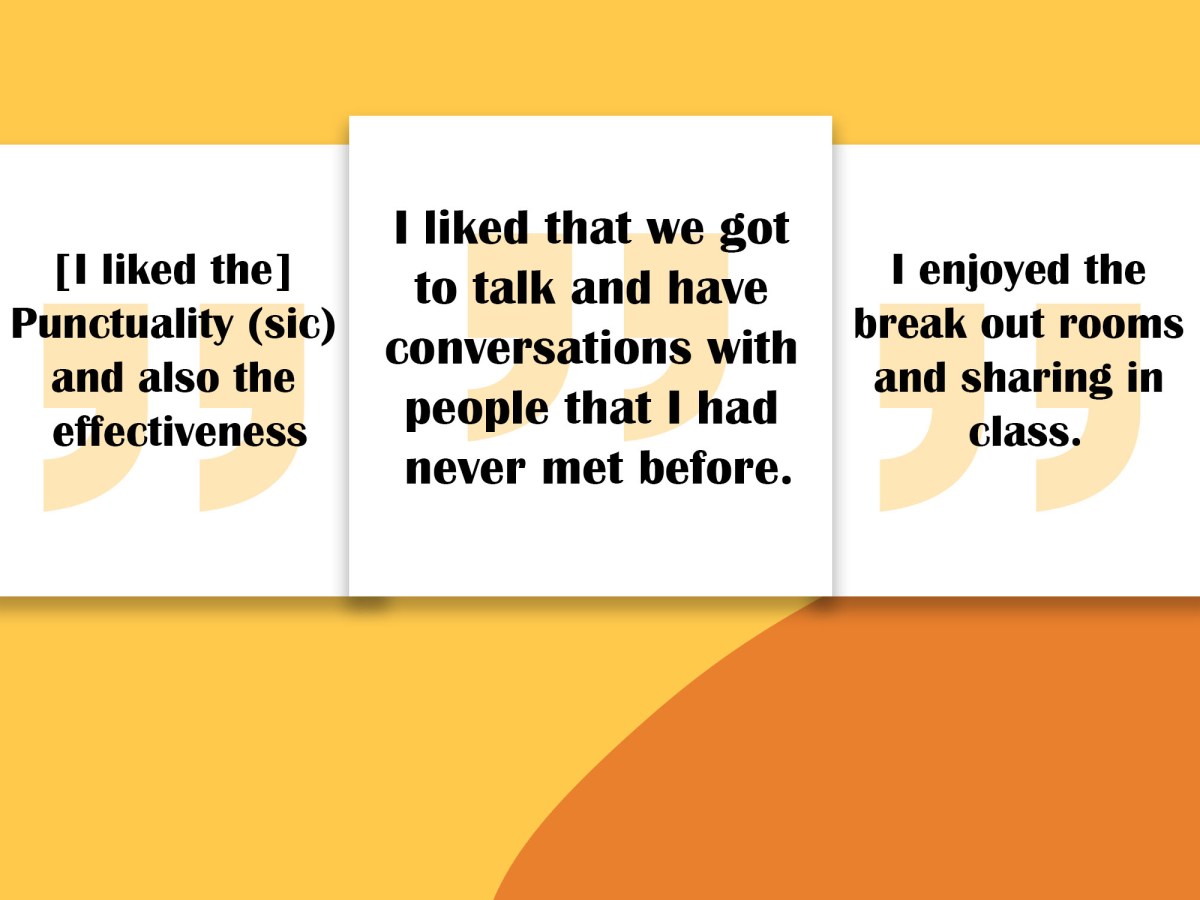 Student Testimonials – Leadership&nbsp;Workshop