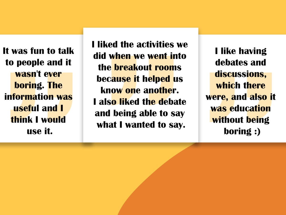 Student Testimonials- Leadership&nbsp;Workshop