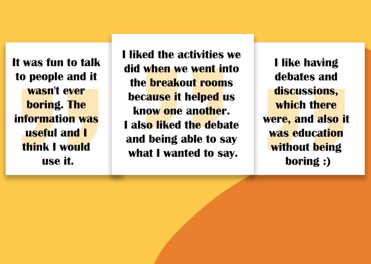 Student Testimonials- Leadership&nbsp;Workshop